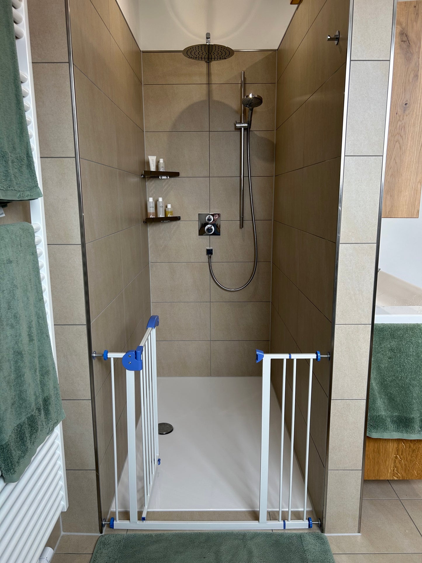Treppengitter BabySafe Treppenschutzgitter ohne Bohren Türgitter Absperrgitter