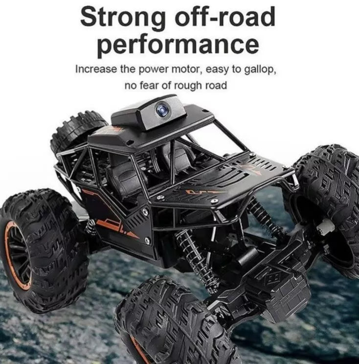 RC Monster Truck CAM WOLF mit 3 MP HD Kamera ferngesteuertes Offroad Auto Allrad