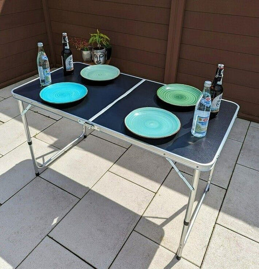 Alu Klapptisch EASY COMPACT klappbarer Campingtisch Gartentisch klappbar Tisch