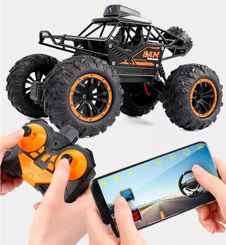 RC Monster Truck CAM WOLF mit 3 MP HD Kamera ferngesteuertes Offroad Auto Allrad