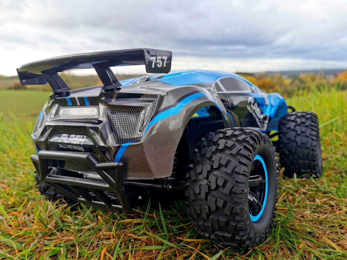 RC Monster Truck PIRANHA X2 ferngesteuertes Auto Buggy Geländewagen 2,4 Ghz. RTR